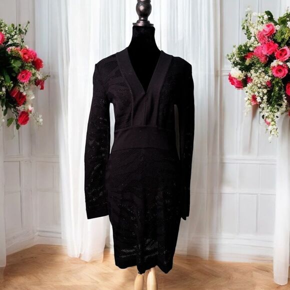 NWT Balmain Cotton Knot Dress (EU 40/US 8) - Picture 1 of 8